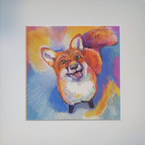 Photo of the painting Fox by Ivanka Eldé